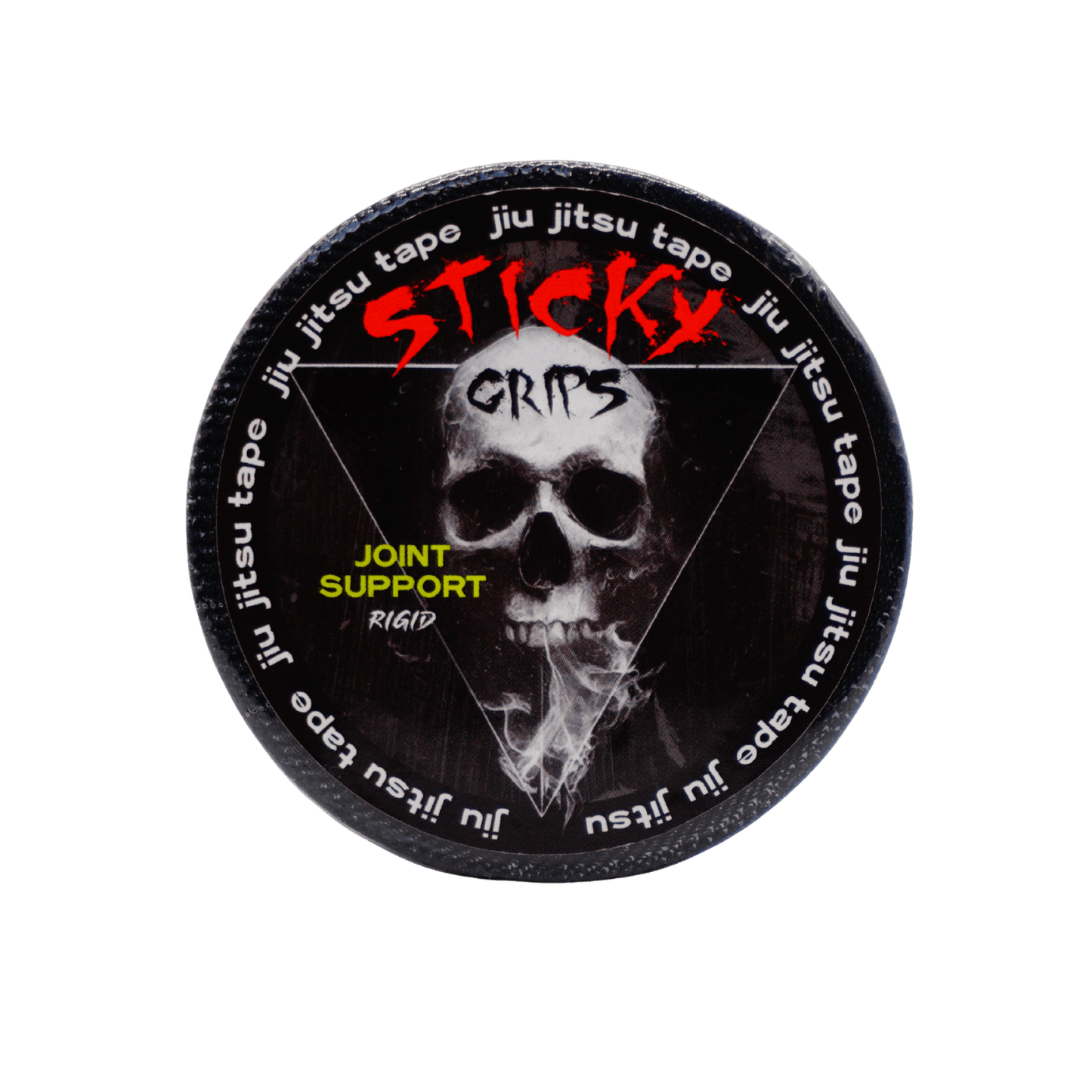 BJJ Rigid Joint Support Tape 38mm Black (13.7m Low Stretch Wrap Single Roll)