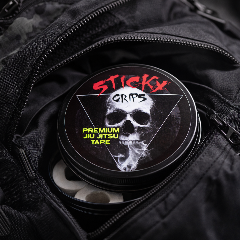 Pro BJJ Finger Tape 8mm - Black (5 Rolls)