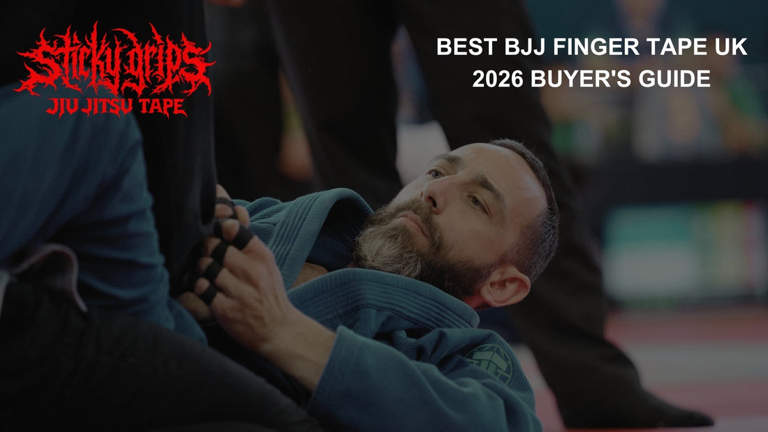 Best BJJ Finger Tape UK (2026) | Sticky Grips Guide