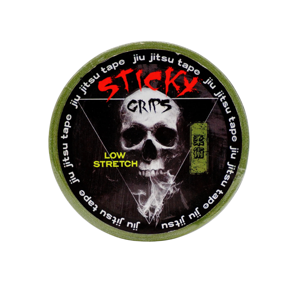 Pro BJJ Finger Tape 8mm - Combat Green (5 Rolls)