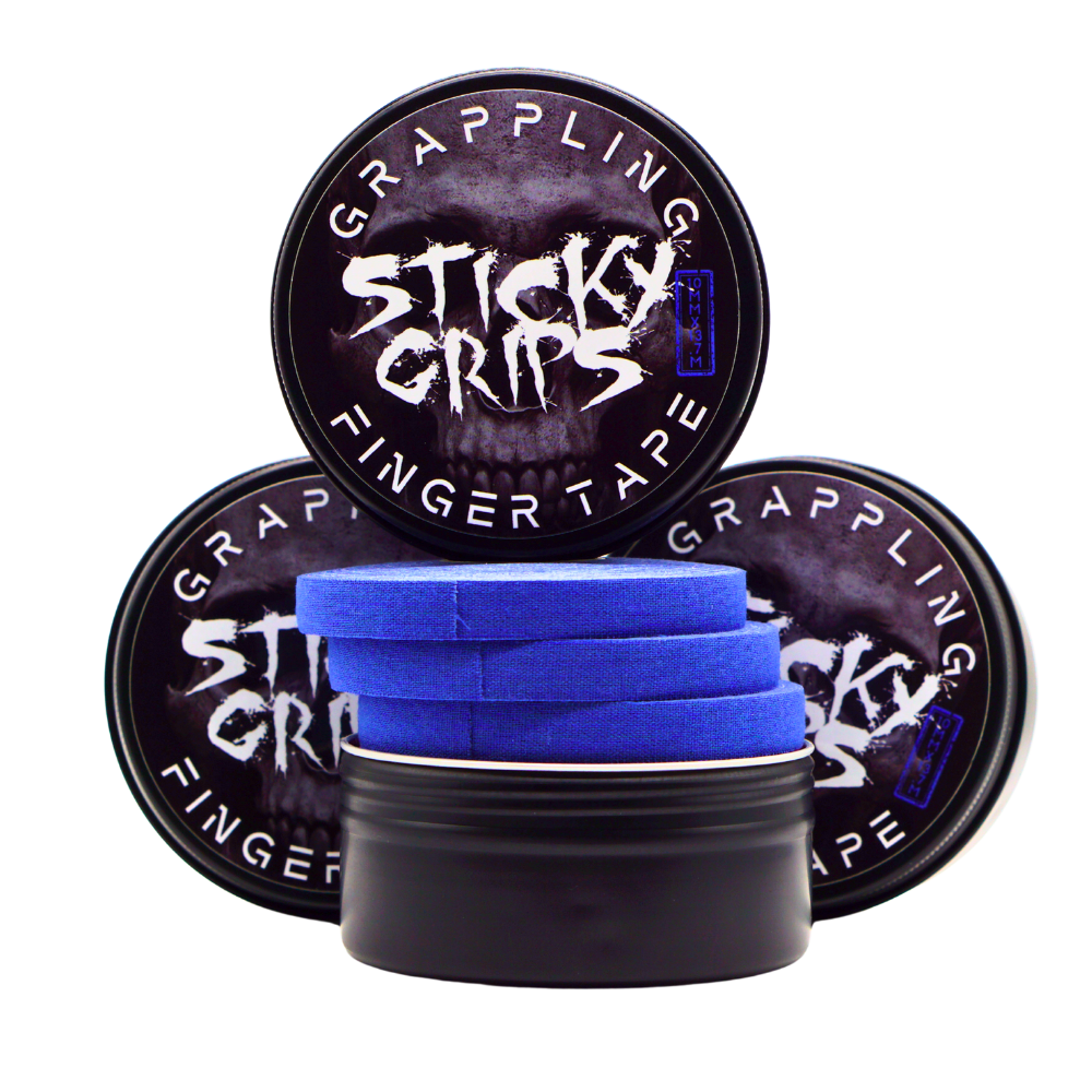 Jiu Jitsu Pro Finger Tape - 3 rolls of 10mm x 13.7m - Royal Blue | Sticky Grips ProTape