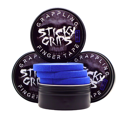 Jiu Jitsu Pro Finger Tape - 3 rolls of 10mm x 13.7m - Royal Blue | Sticky Grips ProTape