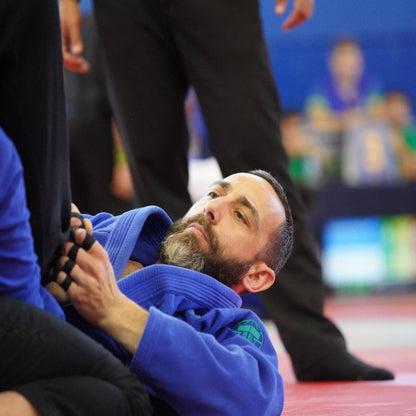 Sticky grips tape in action at ibjjf London