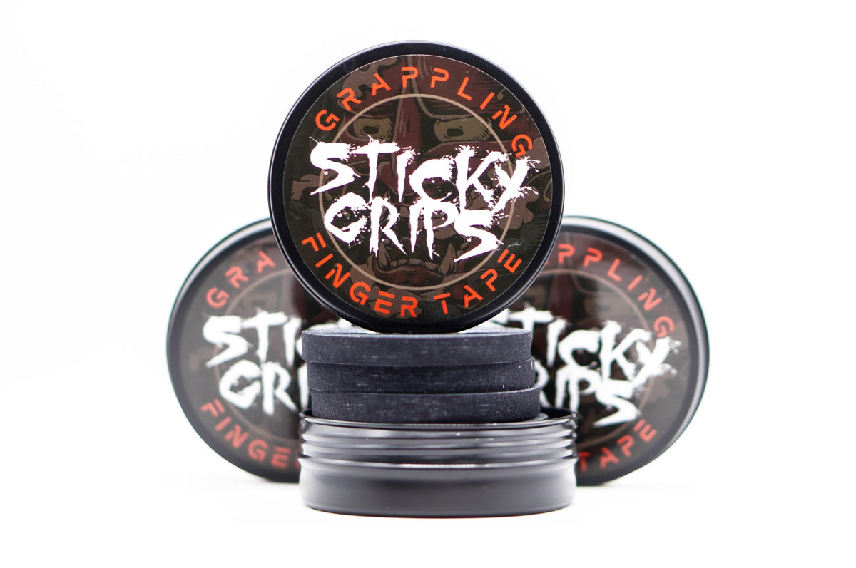 Jiu Jitsu PRO Finger Tape - 3 rolls pack - 8mm/10m | Sticky Grips ProTape