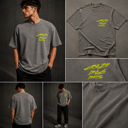 Sticky Grips | Stone Wash Heavy Tee – Dog Days