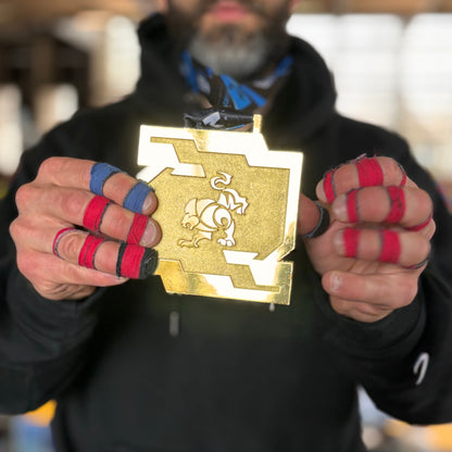 Sticky Grips Bjj finger tape In Action