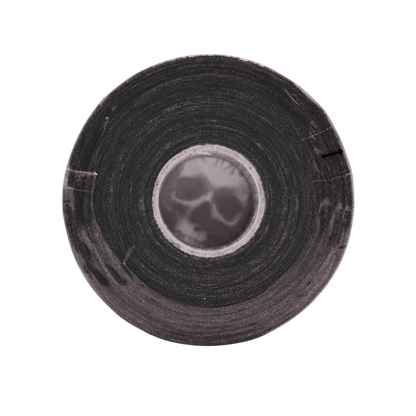 Black 8mm BJJ finger tape top view Sticky Grips Low Stretch zinc oxide roll