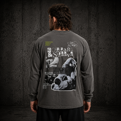 Sticky Grips | Heavy Faded L/S Tee – Collar x Sleeve