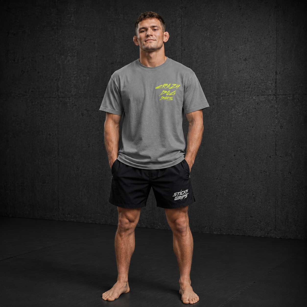 Sticky Grips | Stone Wash Heavy Tee – Dog Days