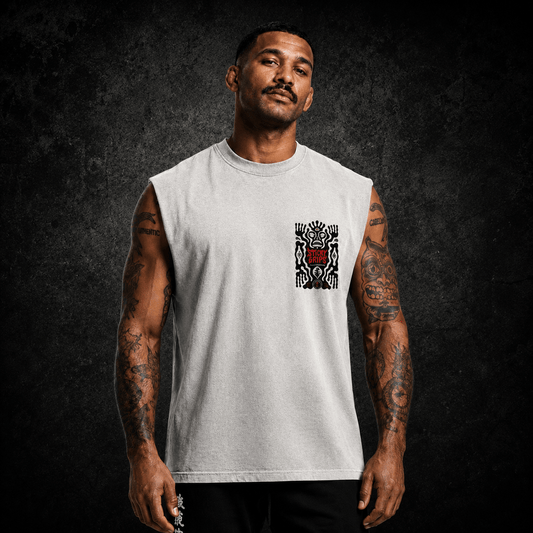 Muscle Vest - Tribal Grips - Vol.1 - Sticky Grips front