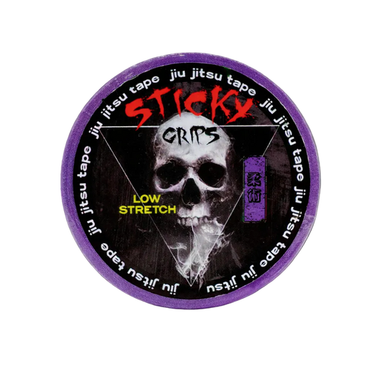 sticky grips purple low stretch bjj finger tape refill zinc oxide cotton tape for jiu jitsu and grappling